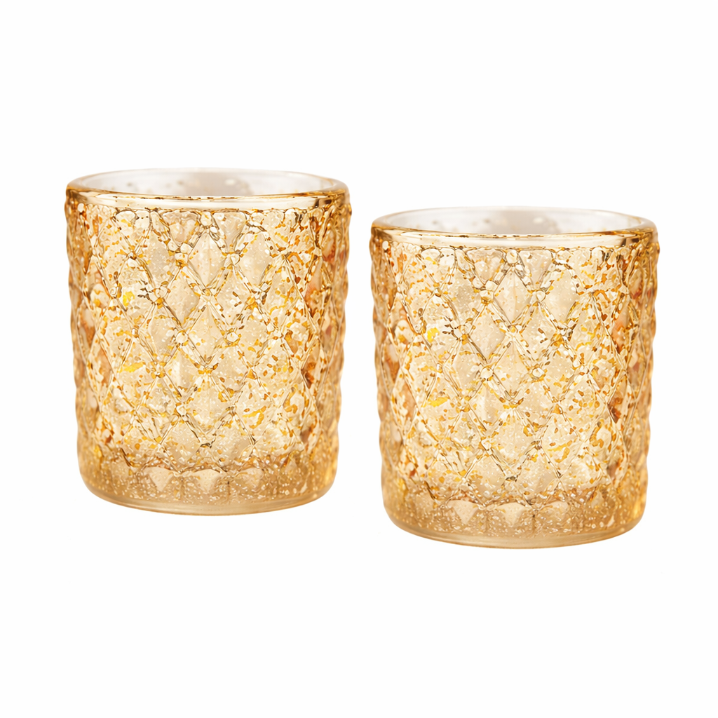 Golden Light Candle Holder (2 pcs)