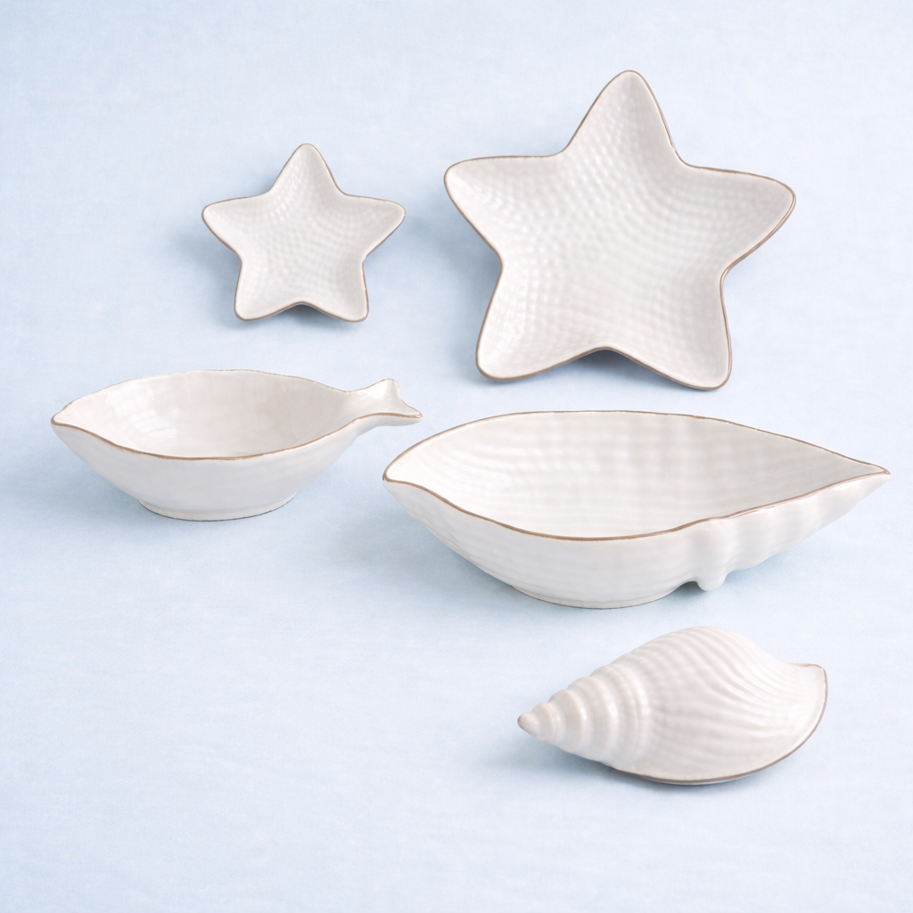 Coastal Breeze white set (5 pcs)