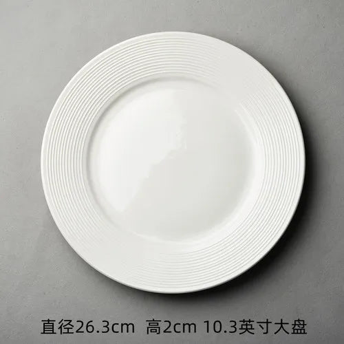 Dinnerware - Nova White Collection (single set)