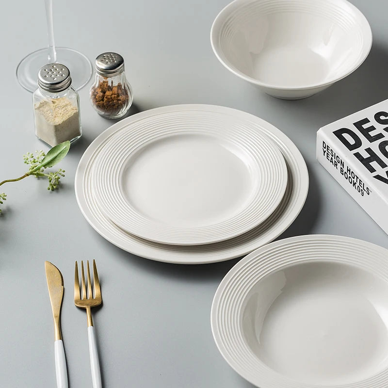Dinnerware - Nova White Collection (single set)