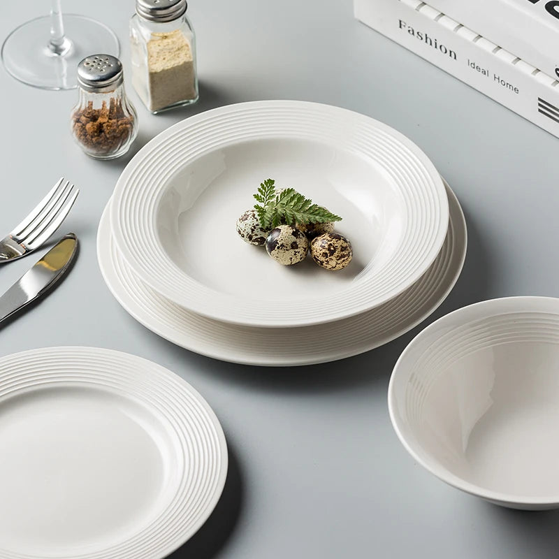 Dinnerware - Nova White Collection (single set)