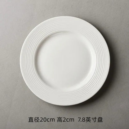 Dinnerware - Nova White Collection (single set)