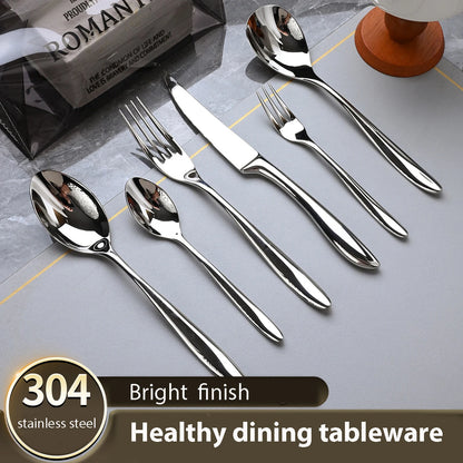 Gold or Silver Premium Flatware set (16 pcs)
