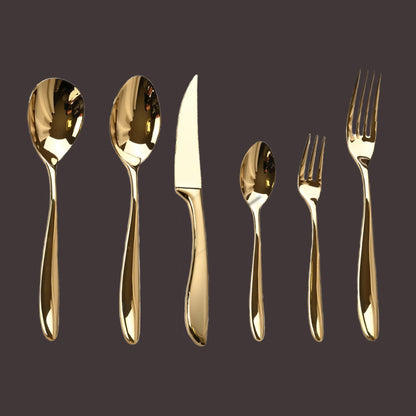 Gold or Silver Premium Flatware set (16 pcs)