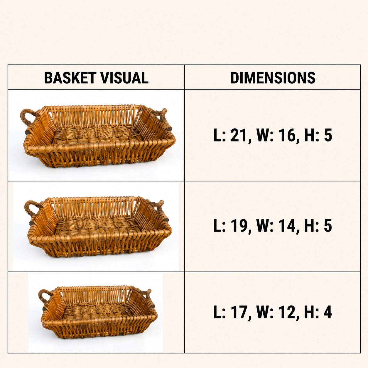 Baskets – Set of 3