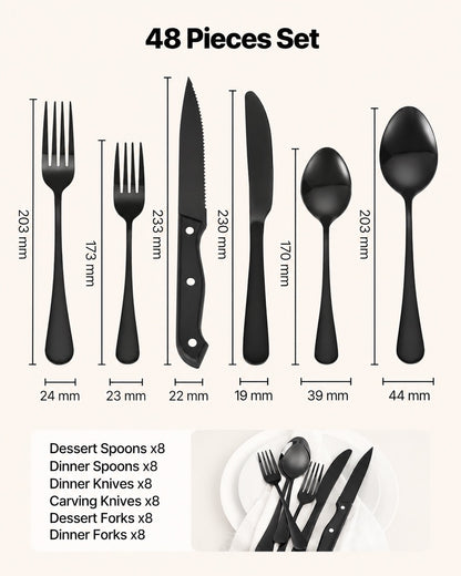 Flatware 48-Piece for 8