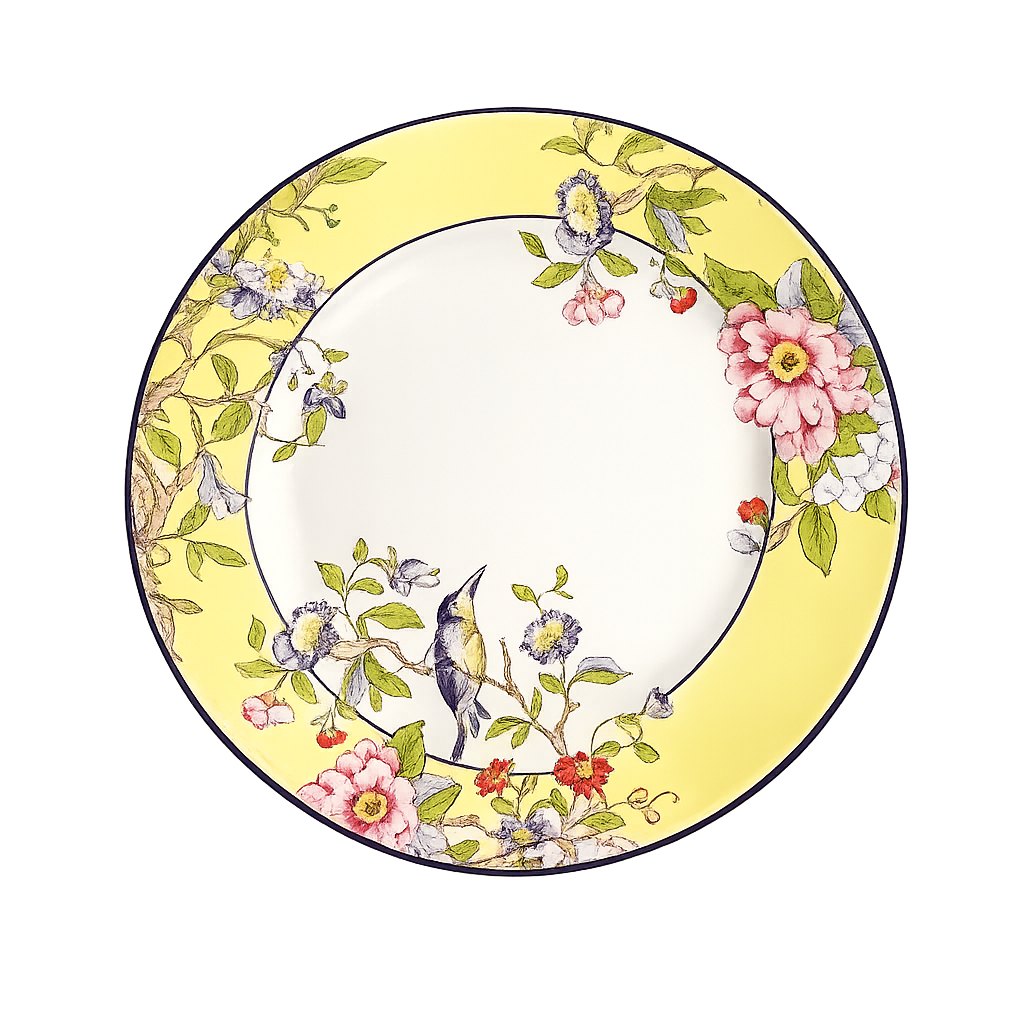Florida dessert plate