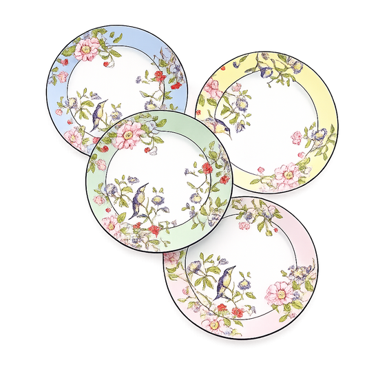 Florida dessert plates (4 pcs)