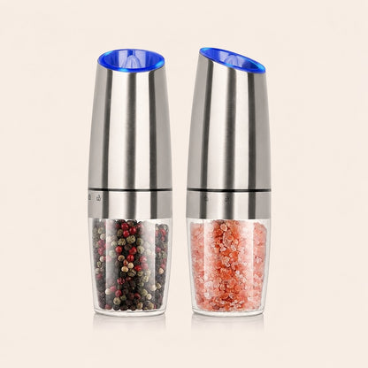 Electric Salt & Pepper Grinder Set