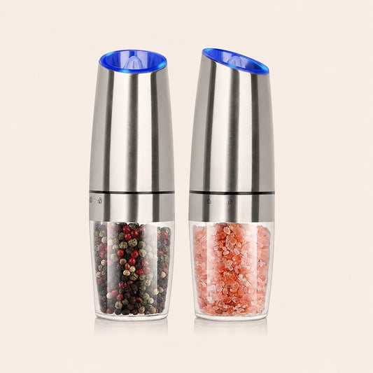 Electric Salt & Pepper Grinder Set